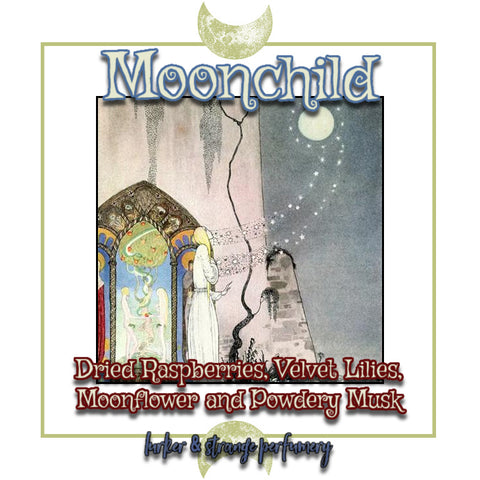 "Moonchild" - Dried Raspberries, Velvet Lilies, Moonflower and Powdery Musk