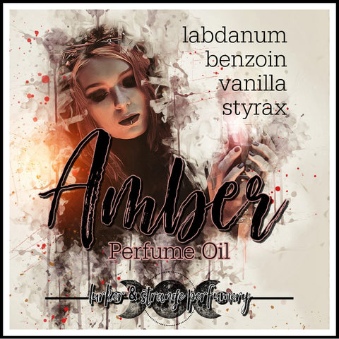 "Amber" - Labdanum, Benzoin, Vanilla, Styrax - Original Formula