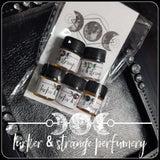 Perfume Oil Grab Bag - FIVE 1ml random samples - Lurker And Strange Perfumery