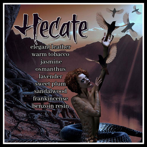 "Hecate" - Leather, Sandalwood, Jasmine