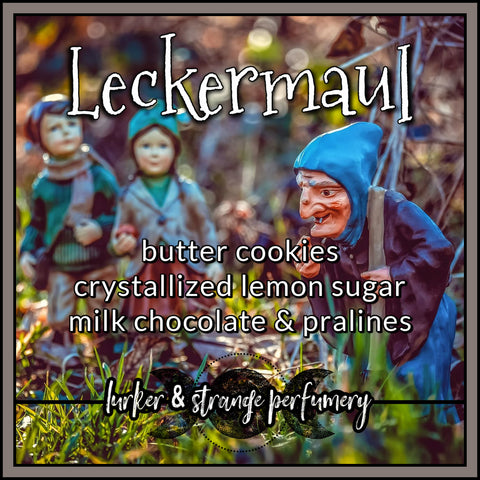 "Leckermaul"  - Butter Cookies, Sugared Lemon, Milk Chocolate